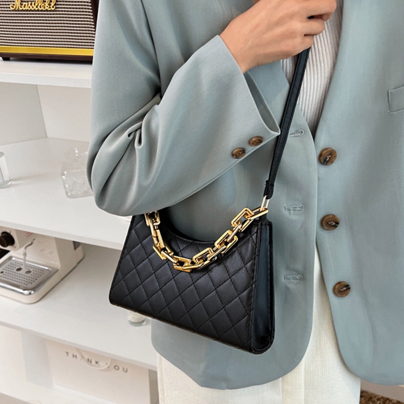 Túi Xách Da Màu Trơn Phong Cách Retro Cho Nữ