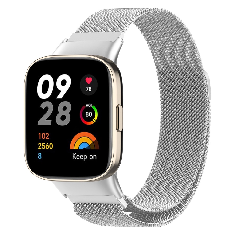 Dây Đeo Đồng Hồ Bằng Thép Không Gỉ Từ Tính Cho Xiaomi Redmi watch 3 / Mi watch lite 3 3