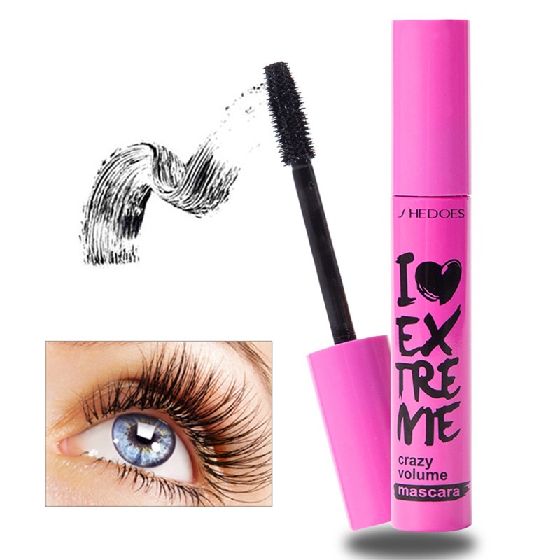 Mascara DAYLIGHT I Love Extreme Crazy Volume Màu Đen Lâu Trôi Chống Thấm Nước Chuốt Dài Và Cong Mi