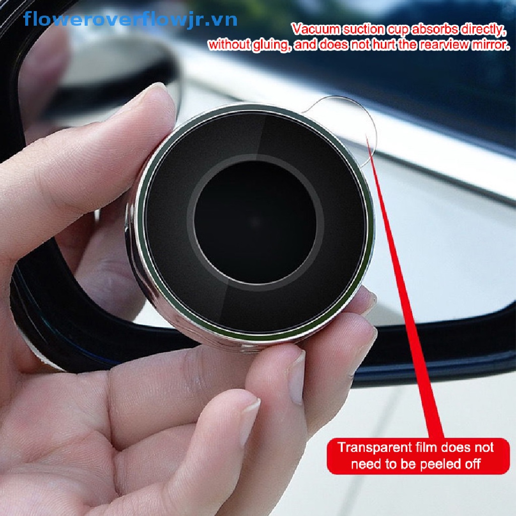1 Cặp Gương Chiếu Hậu Xoay 360 Độ Có Giác Hút Chuyên Dụng Cho Xe Hơi