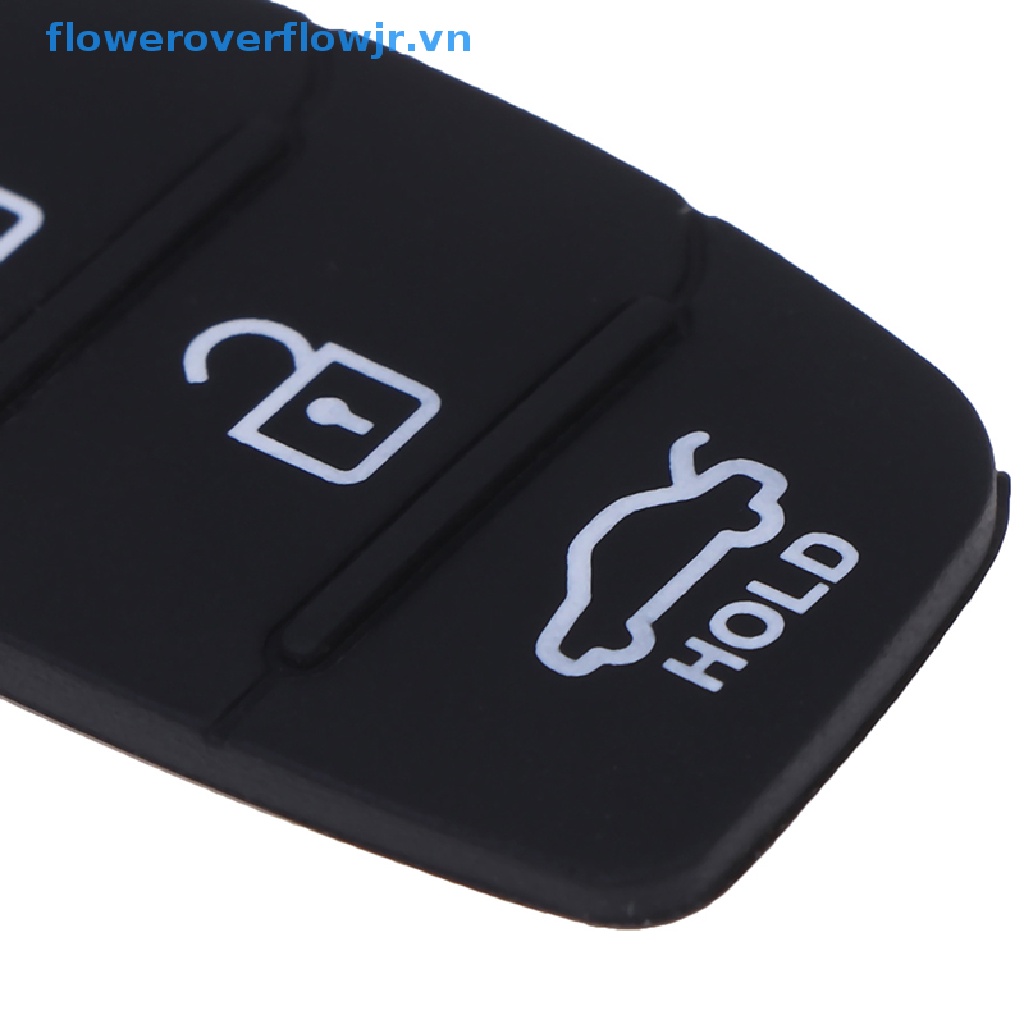 Vỏ Cao Su Bọc Chìa Khóa Xe Hơi Thay Thế Dạng Gập 3 Nút