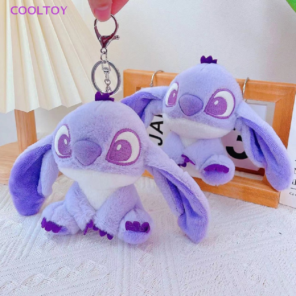 Móc Khóa Hình Stitch Nhồi Bông Hoạt Hình Dễ Thương