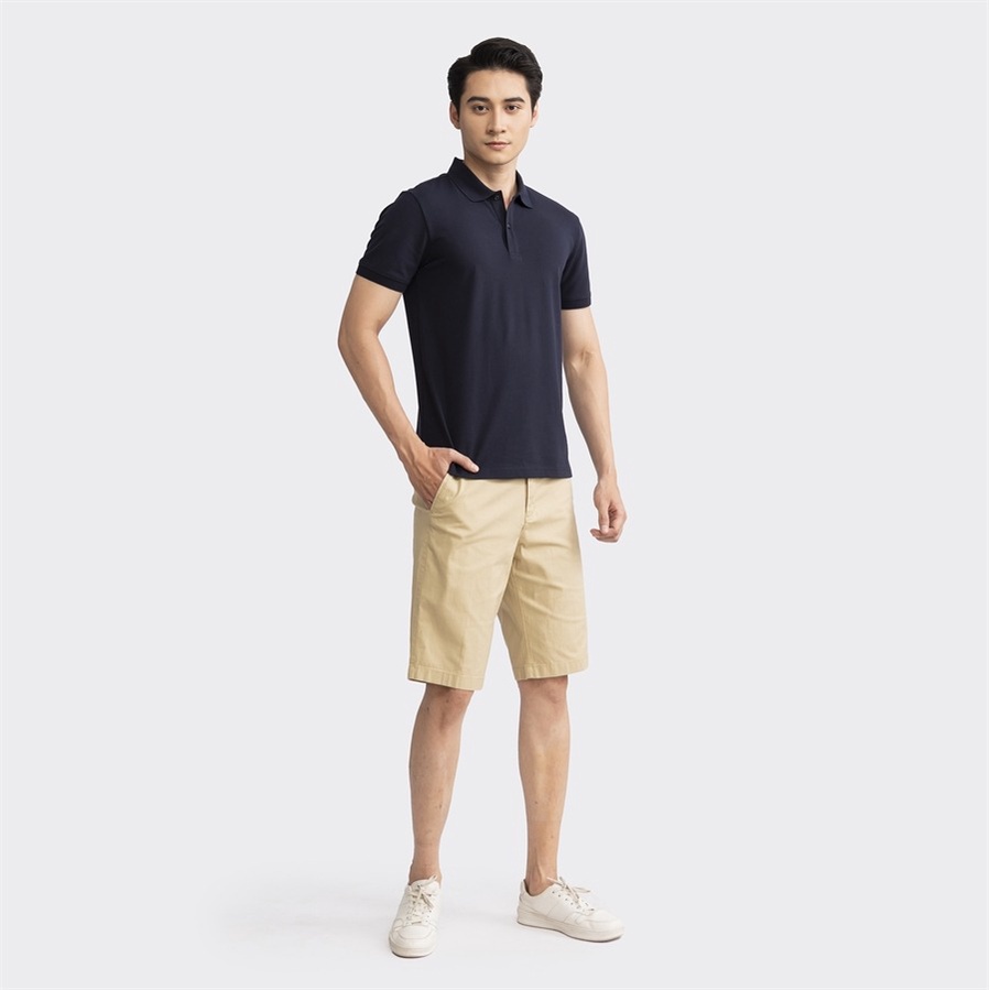 Quần short nam ARISTINO dáng Regular fit suông nhẹ, đường cắt may tỉ mỉ, chỉn chu - ASO030S3