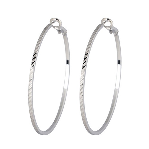 Đôi Khuyên Tai HìNh VòNg TròN LớN ThờI Trang Cho Nữ