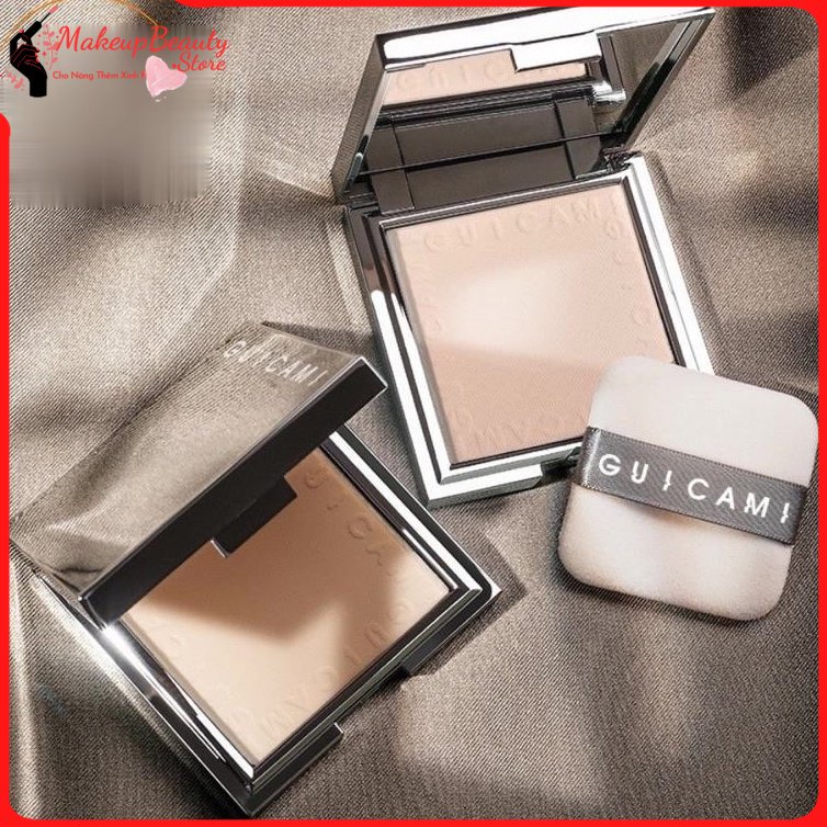 Phấn phủ dạng nén GUICAMI kiềm dầu chống nước lâu trôi MS 402[ MakeupBeauty.Store Cho Nàng Thêm Xinh ]