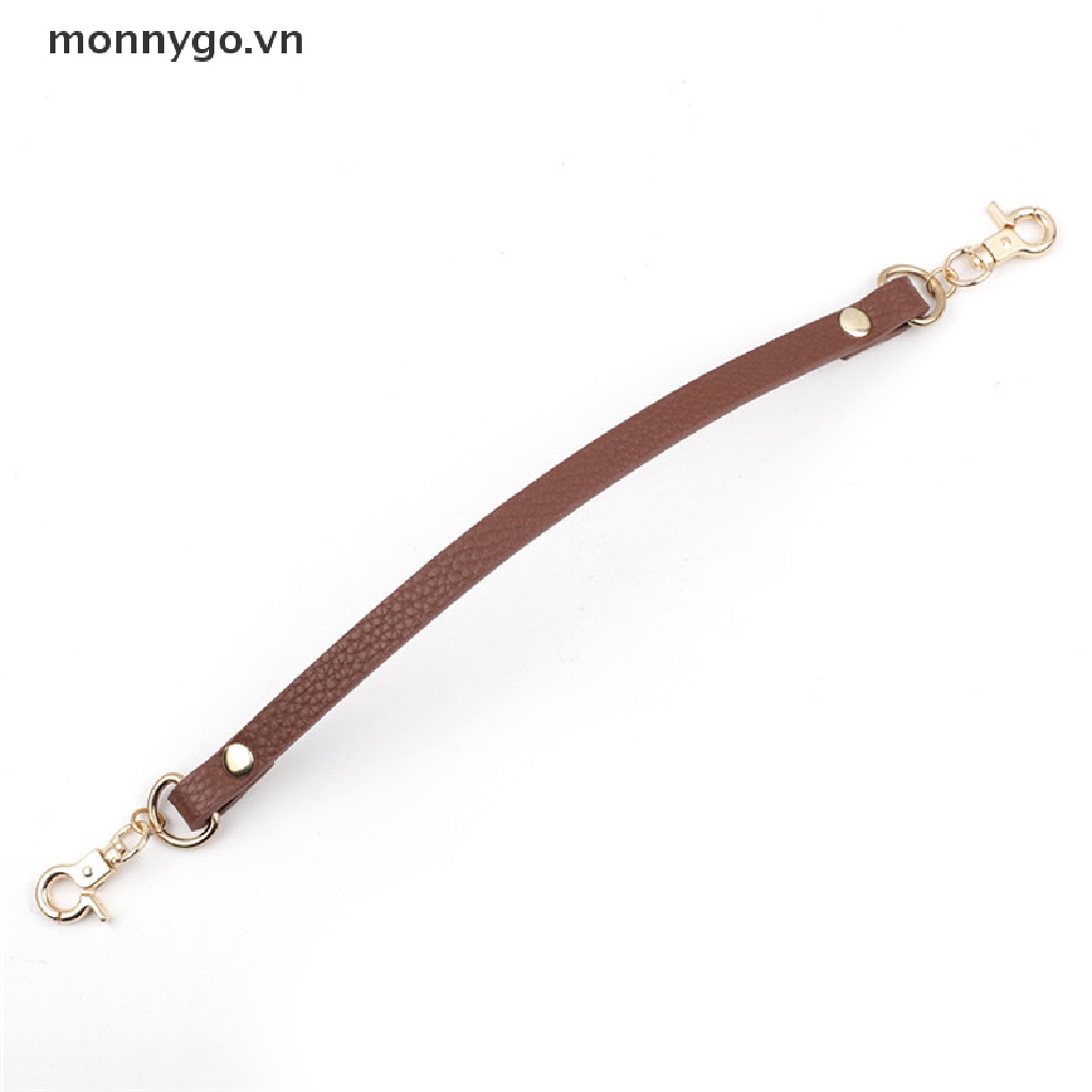 Monnygo Túi Xách Da Pu Có Quai Ngắn Kèm Khóa Vàng Thay Thế
