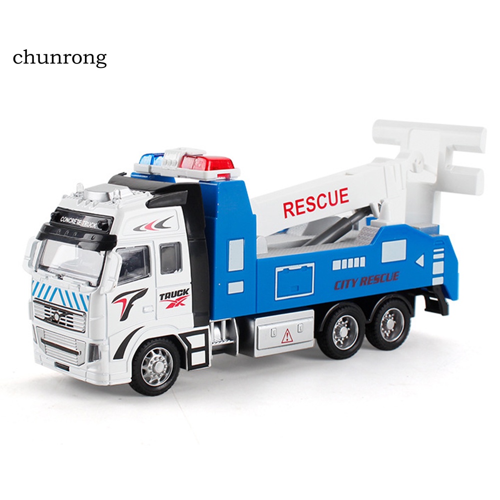 Xe Cứu Hỏa Đồ Chơi Bằng Hợp Kim Chất Lượng Dành Cho Bé Cr