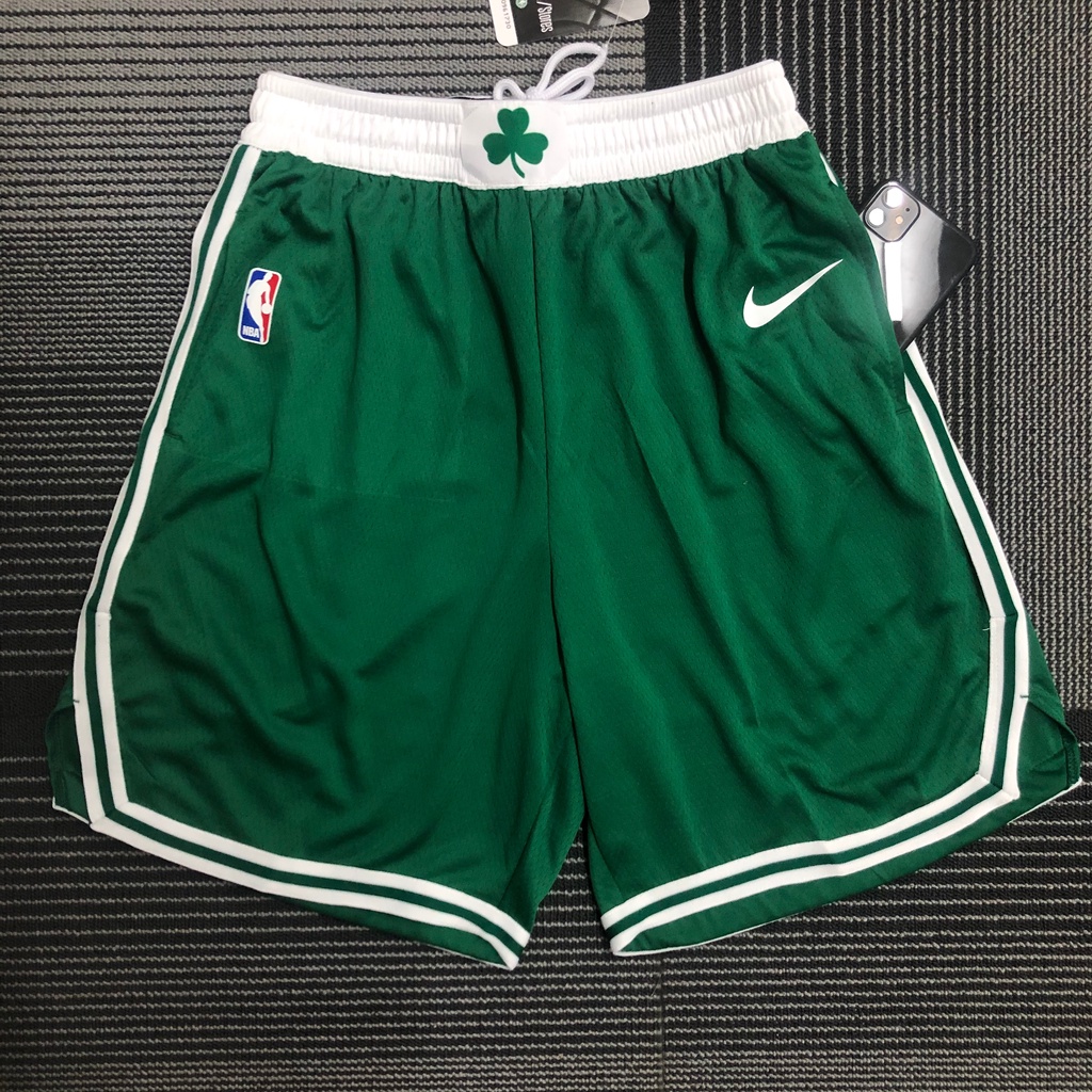 Quần Short Bóng Rổ Boston Celtics Dáng Rộng Phong Cách Au Cho Nam