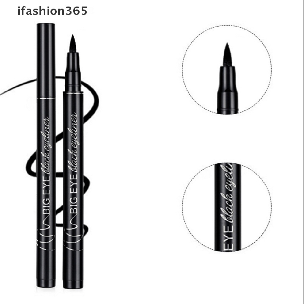 Bút Kẻ Mắt Dạng Lỏng Màu Đen Lâu Trôi Chống Thấm Nước ifashion365