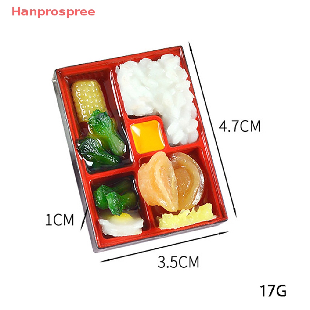 Hộp Cơm / Thức Ăn Nhanh Trang Trí Nhà Búp Bê Kiểu Nhật Bản 1: 12