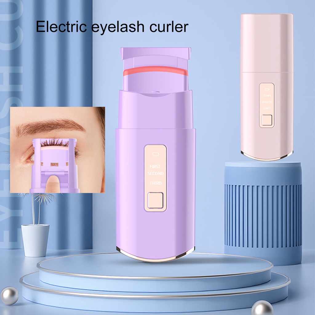 Dụng Cụ Uốn Lông Mi Thông Minh Bằng Điện ABS Lâu Trôi Cổng USB 1.2W 500mAh