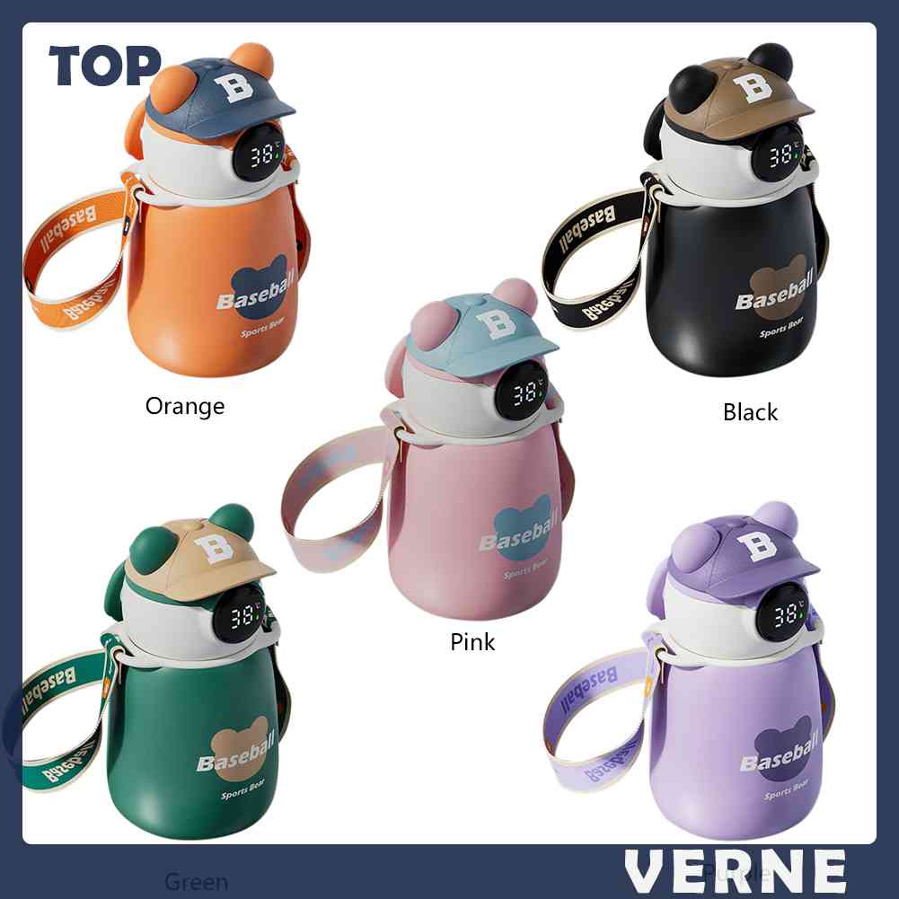 Bình Đựng Nước Cách Nhiệt 450ML 450ML Thiết Kế Dễ Thương Tiện Dụng Cho Gia Đình / Văn Phòng / Trường Học