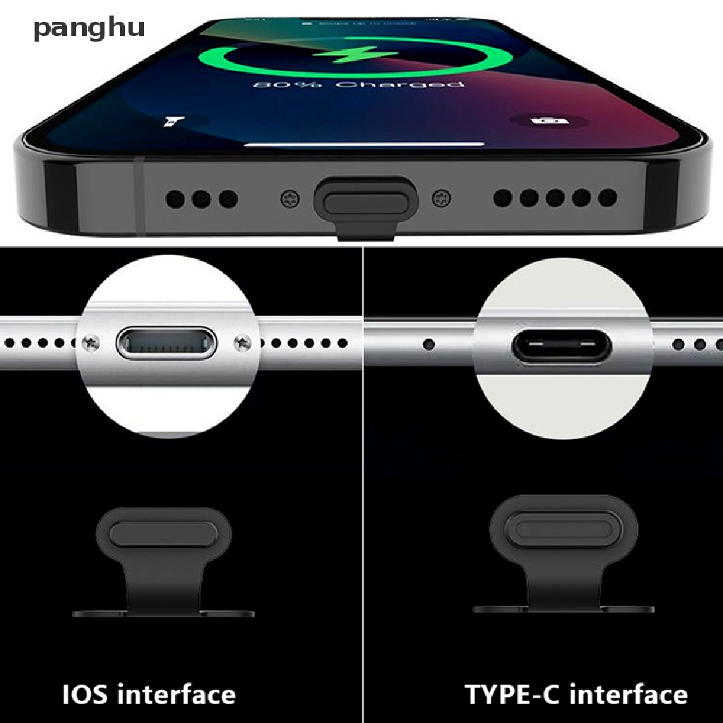 Nút Bịt Cổng Sạc USB Type-C Bằng Silicon Chống Bụi Chống Thất Lạc Cho IOS Type-C Android