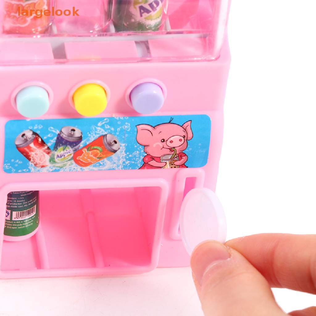 [Widelook] Máy Bán Nước Tự Đóng Băng Với Đồng Xu Đồ Chơi Mini Cho Trẻ Em