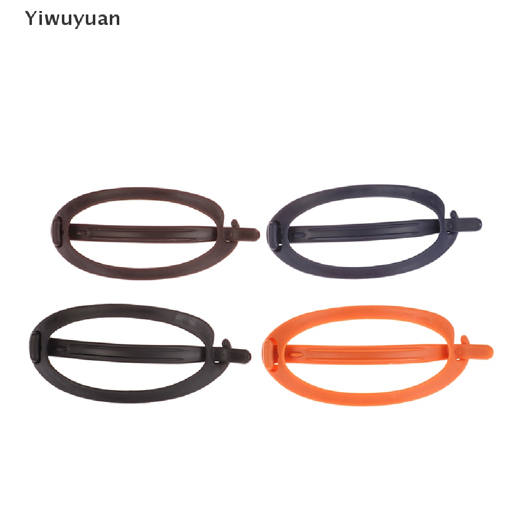 < Yiwuyuan > Kẹp Tóc Mỏ Vịt Bằng Nhựa Cỡ Lớn