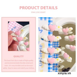 🌺Kẹp Tóc Đôi Cánh Trái Tim Siêu Dễ Thương