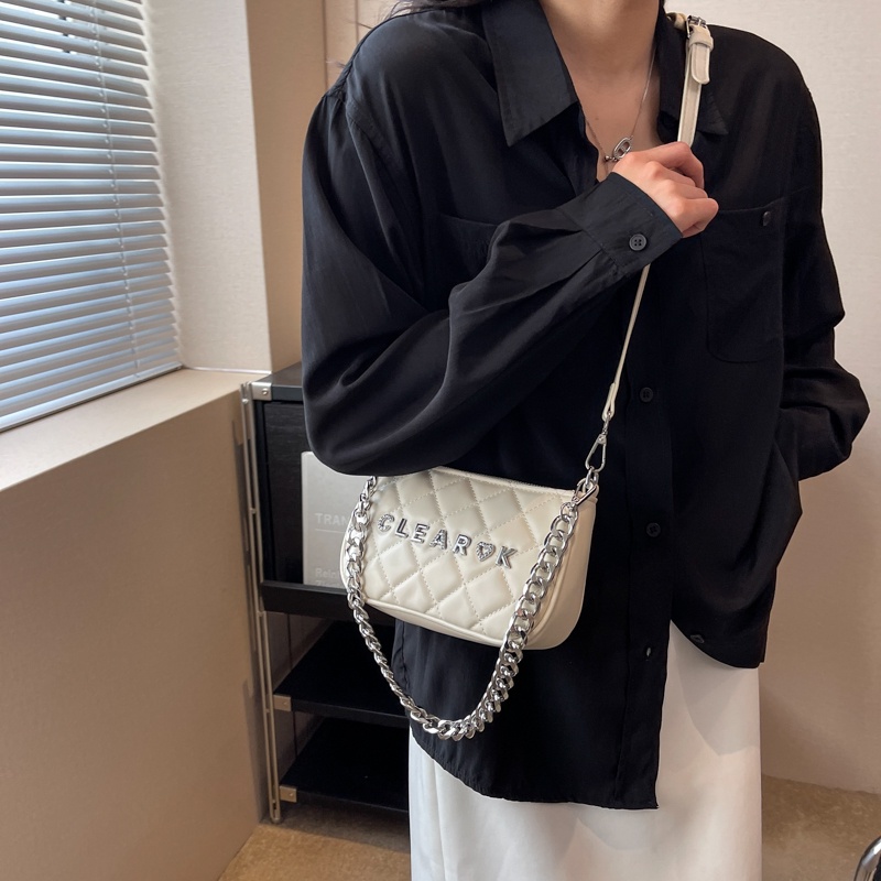 Túi Xách Da PU Đeo Chéo Màu Trơn Thời Trang Chất Lượng Cao Cho Nữ