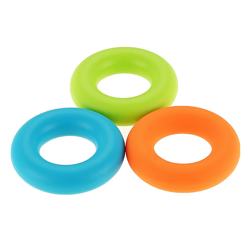 Set 1 / 2 / 3 / 5 Vòng Silicone Chữ O Tập Cơ Tay