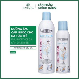 Xịt Khoáng Evoluderm Atomiseur Eau Pure Evoluderm 150ml