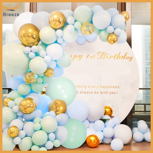 Set 125 Bong Bóng Cao Su Trang Trí Tiệc