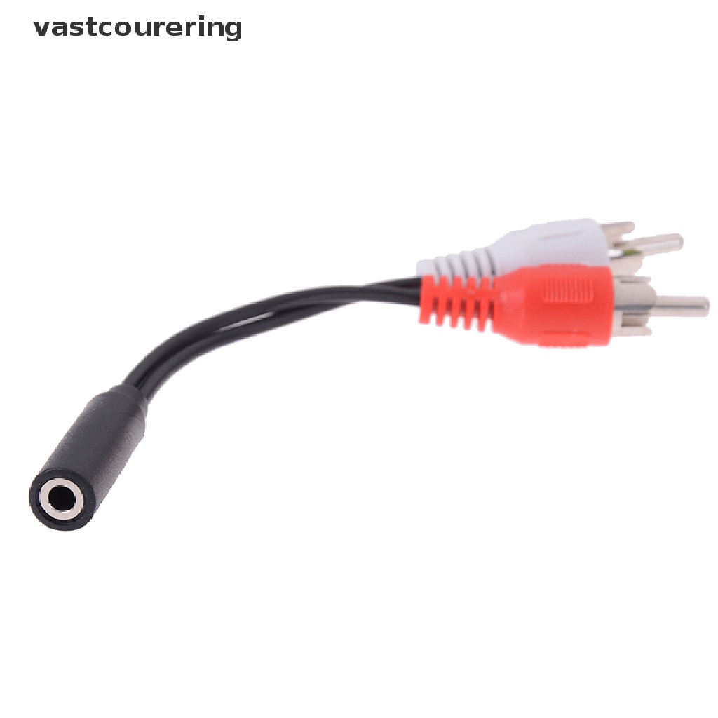 Cáp Chuyển Đổi Âm Thanh 2 Trong 1 Từ 3.5mm Sang 2rca Chuyên Dụng Nhân Vật Hoạt Hình Xinh Xắn Chất Lượng