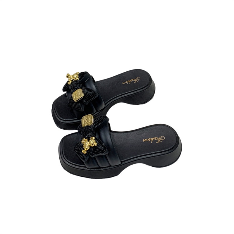 DISHULAN dép nữ dép bánh mì nữ dép bánh mì nữ Chống Trượt 040603