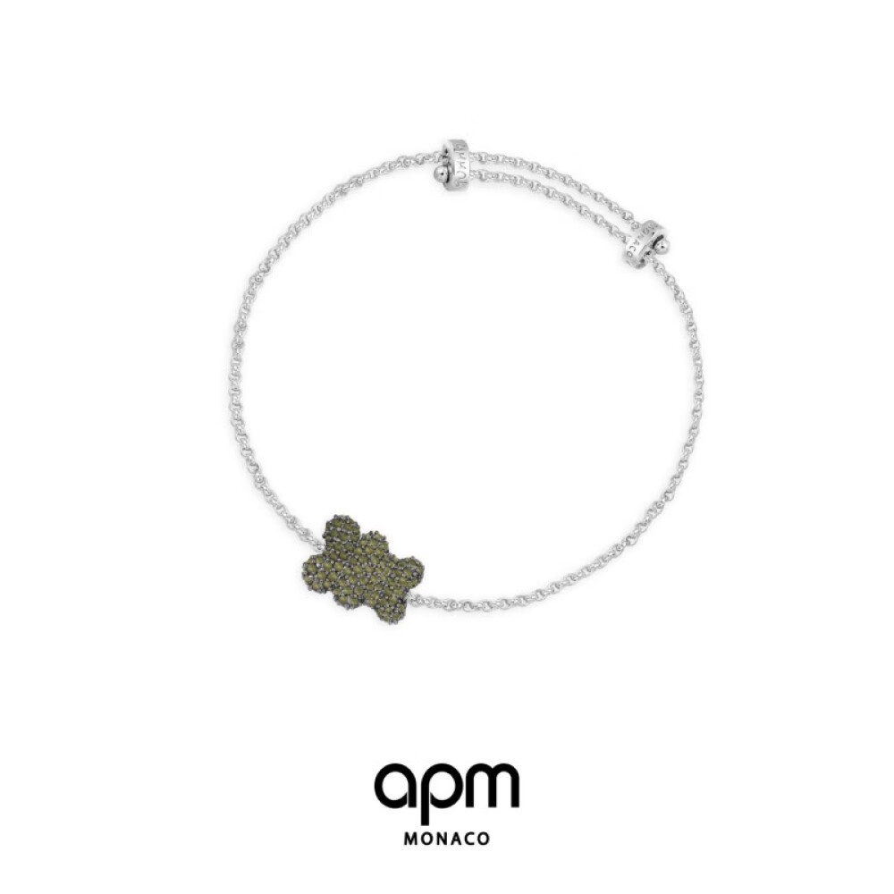 Hộp Quà Tặng Vòng Tay Bạc May Mắn APM MonacoBaby Dễ Điều Chỉnh Làm Quà Tặng Sinh Nhật Cho Bạn Gái