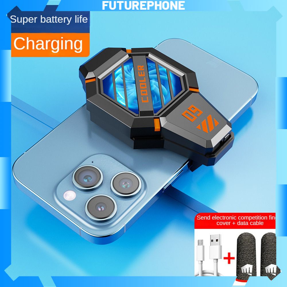 Máy Làm Mát Điện Thoại Di Động Cho Game Thủ Dy-09 Máy Làm Mát Điện Thoại Di Động Mạnh Mẽ Bộ Tản Nhiệt Bán Dẫn Thông Dụng Quạt Làm Mát Sạc Usb Điện Thoại Cắm Vào/Sạc Tương Lai