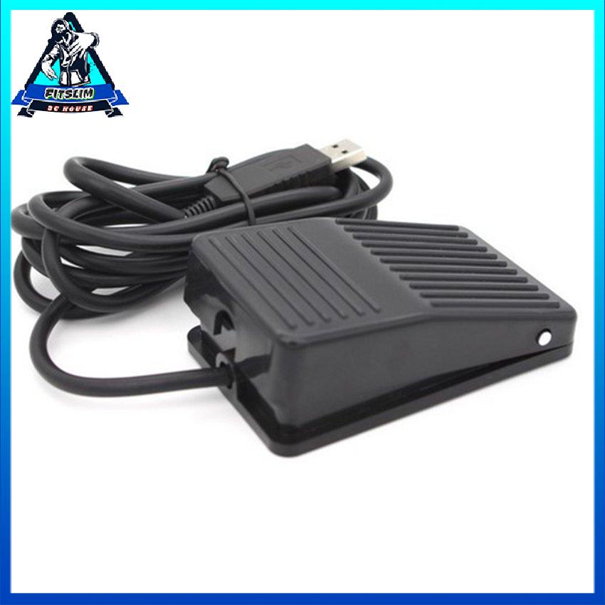 USB Đa Năng Bàn Đạp Chân Đơn Quang Điều Khiển Một Phím Chương Trình Máy Tính Chuột Trò Chơi Hành Động Trốn