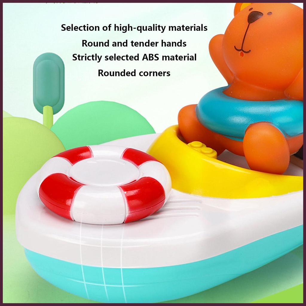 Đồ Chơi Lên Dây Cót Hình Gấu Dễ Thương Cho Bé Chơi Khi Tắm