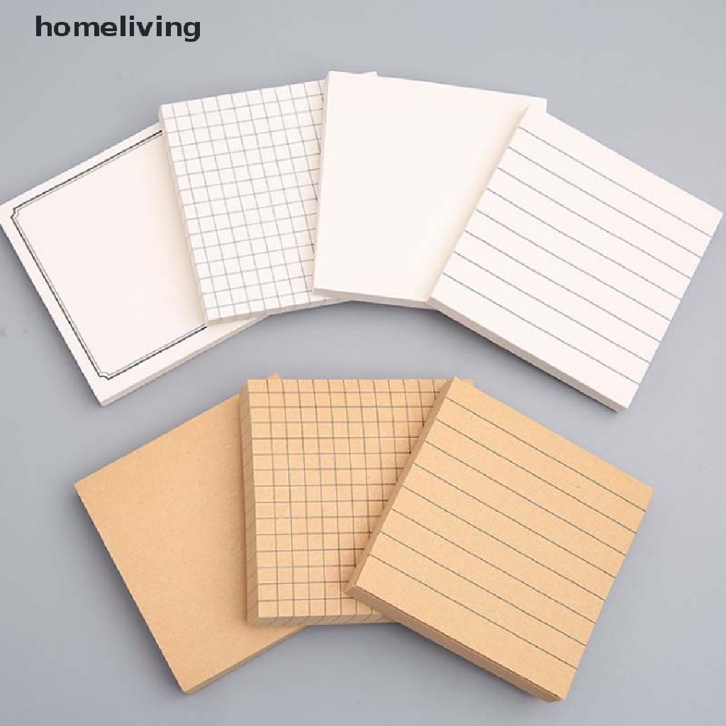 Giấy Dán Ghi Chú Họa Tiết Kẻ Sọc Tiện Dụng Cho Văn Phòng / Trường Học