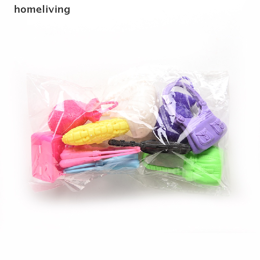 Set 10 Túi Xách Đeo Vai Cho Búp Bê Barbie