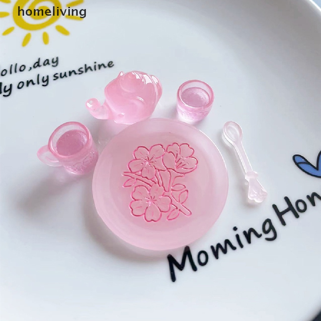 Bộ 5 Ấm Trà Khắc Hình Chú Voi Phát Sáng Độc Đáo