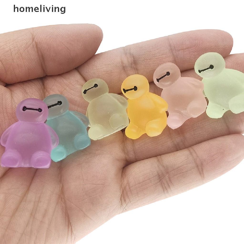 Bộ 5 Mô Hình Búp Bê Anh Hùng Mini Bằng Nhựa Phát Quang Độc Đáo Trang Trí Nhà Cửa