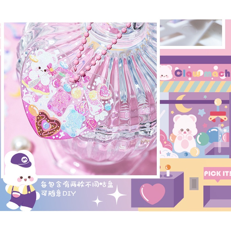 Bộ sticker Guka Hoạt Hình Dán Trang Trí Nhà Ở DIY