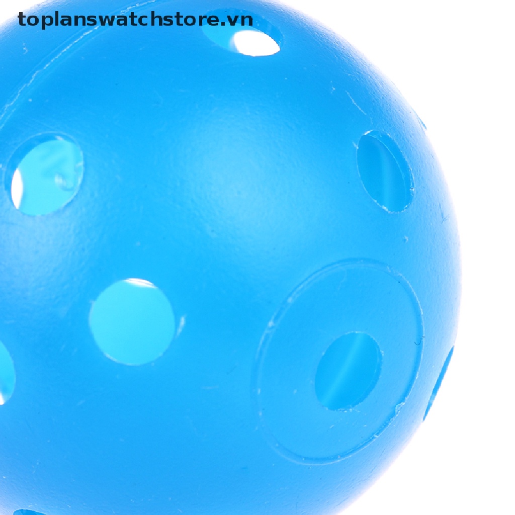 Set 24 Quả Bóng Golf Bằng Nhựa 42MM Đục Lỗ Luyện Tập