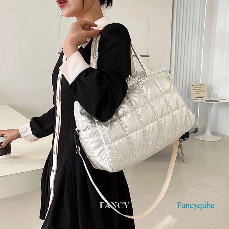 Túi Đeo Chéo Vai Bằng Cotton Thời Trang Sang Trọng Cho Nữ