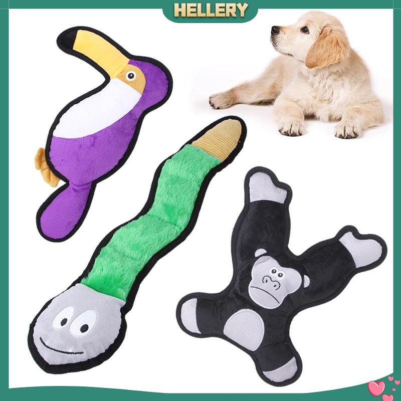 Set 3 Thú Nhồi Bông Mềm Mại Cho Thú Cưng Cỡ Lớn / Vừa / Nhỏ