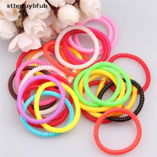 Set 10 Dây Cột Tóc Co Giãn Thời Trang Cho Nữ