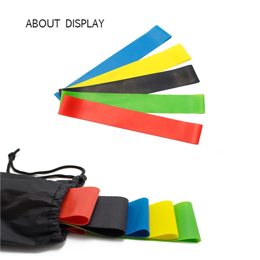 Set 5 Dây Đai Kháng Lực Tập Yoga