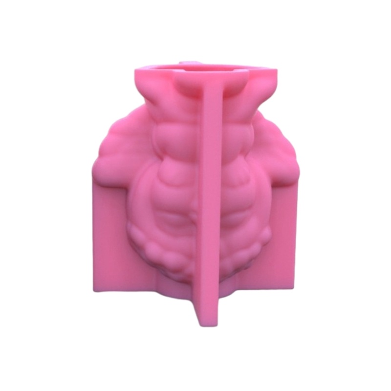 Khuôn Làm Chậu Hoa Bằng Nhựa Resin Để Bàn Trang Trí