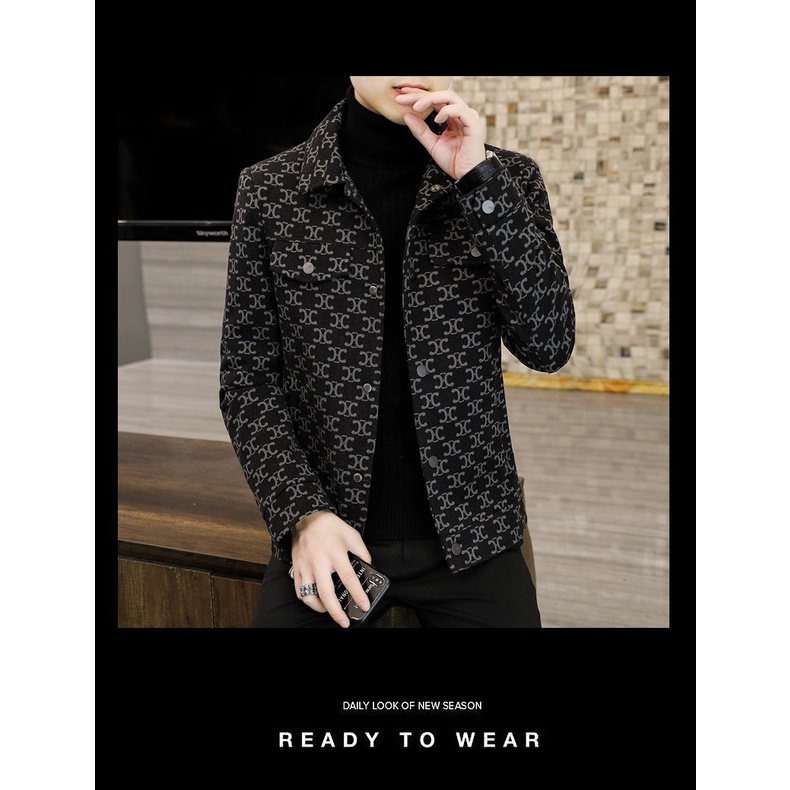 Áo Khoác Cargo Thiết Kế Mỏng Kiểu Dáng Đơn Giản Thời Trang Mùa Xuân Thu Dành Cho Nam