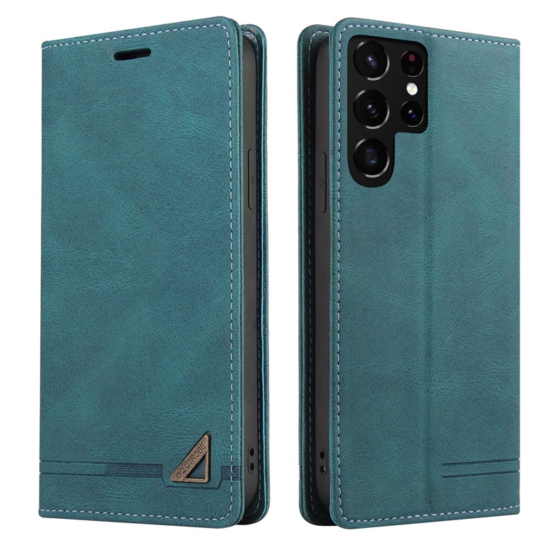 Ốp Điện Thoại Da Gập Nam Châm Chống Trộm Thời Trang Cho Samsung S23 S23 + S23 Ultra S22 S22 +