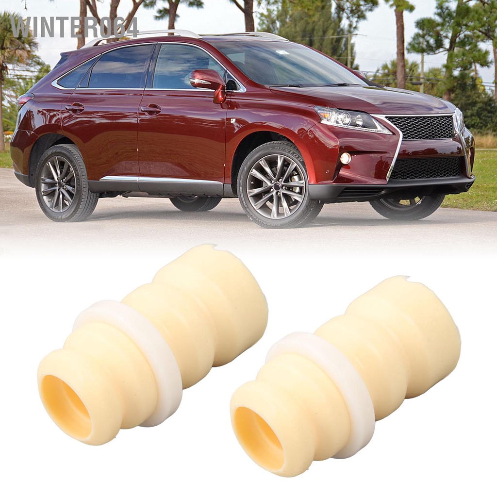 Winter064 Cặp giảm xóc Bump Stop Phía trước Trái phải 48331‑33032 Bộ đệm thanh chống treo cho ES240 ES300 RX270