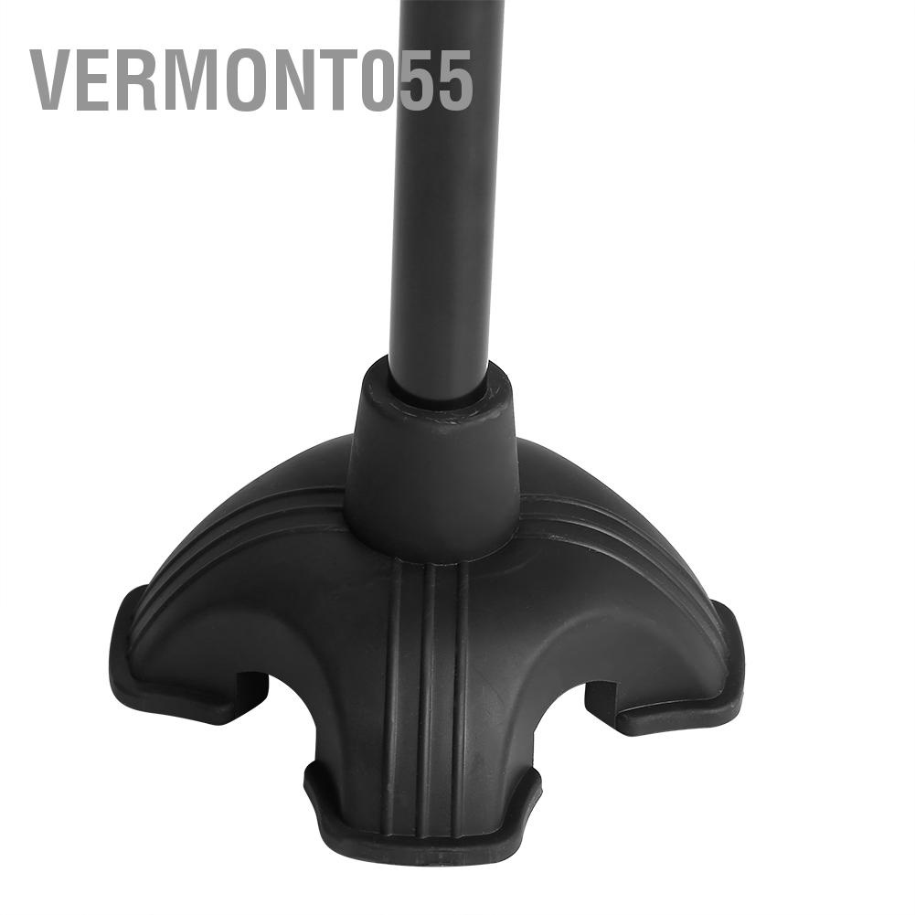 Vermont055 Gậy đi bộ gấp tự đứng nhẹ với đèn LED và tay cầm đệm