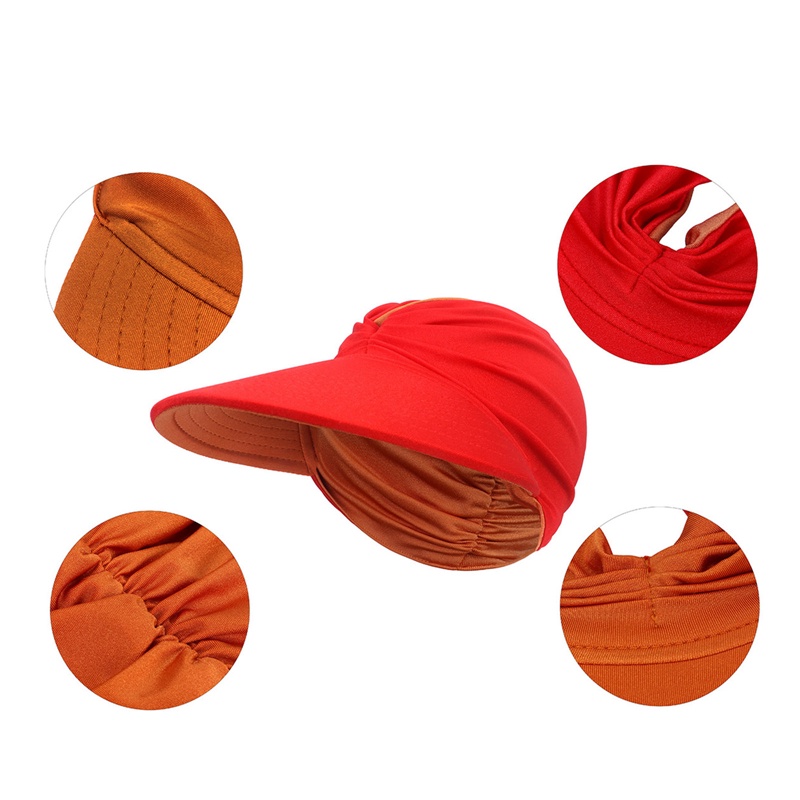 Mũ Lưỡi Trai Chống Nắng Hai Mặt Thiết Kế Hở Chóp Thời Trang Mùa Hè