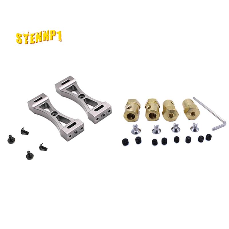 2 Bộ Phận Xe Hơi Điều Khiển Từ Xa: 1 Bộ Giá Đỡ Bằng Kim Loại Và 1 Bộ Chuyển Đổi 5mm Sang 12mm