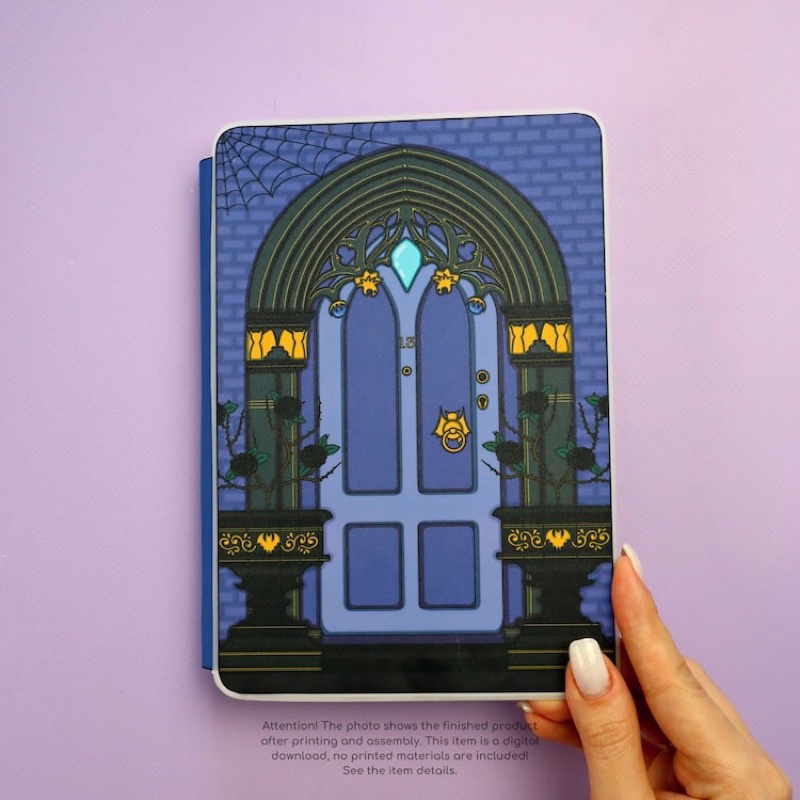 Ngôi nhà búp bê giấy ngôi nhà bí ẩn ma thuật - happyfunny