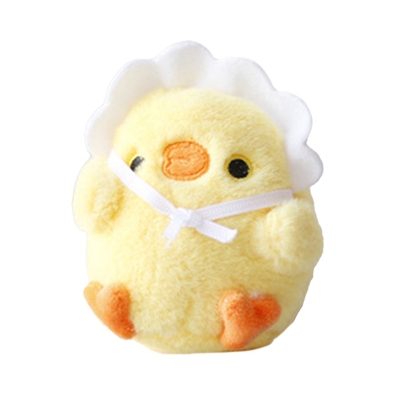 1 Móc Khóa Gà Con Nhồi Bông Dễ Thương