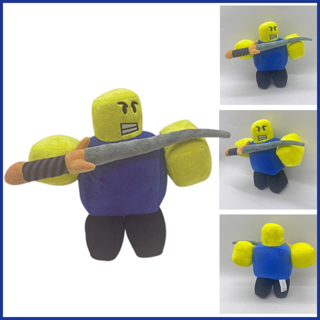 Mới Đồ Chơi Robot Nhồi Bông Hình Nhân Vật Roblox Màu Vàng Cho Bé